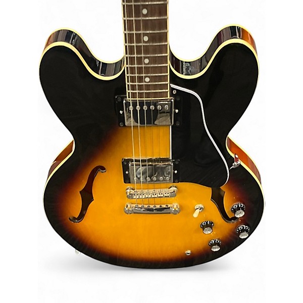 Used Epiphone ES335 IG 2 Color Sunburst Hollow Body Electric Guitar