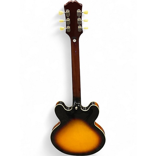 Used Epiphone ES335 IG 2 Color Sunburst Hollow Body Electric Guitar