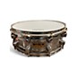 Used Basix 14X6 steel snare Chrome Drum thumbnail