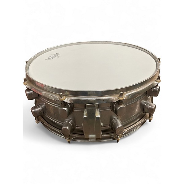 Used Basix 14X6 steel snare Chrome Drum