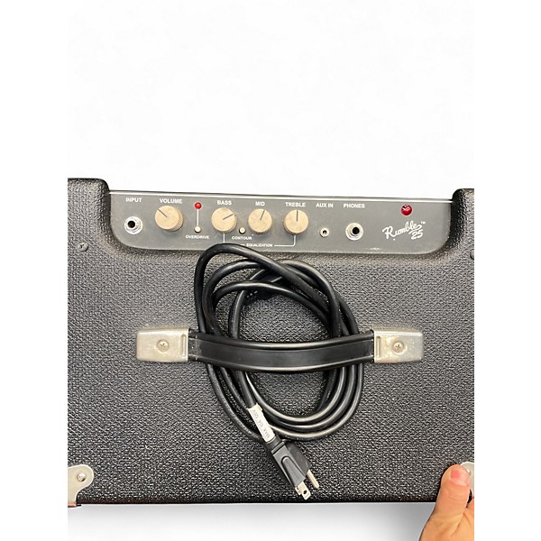 Used Fender Rumble 25 25W 1x10 Bass Combo Amp