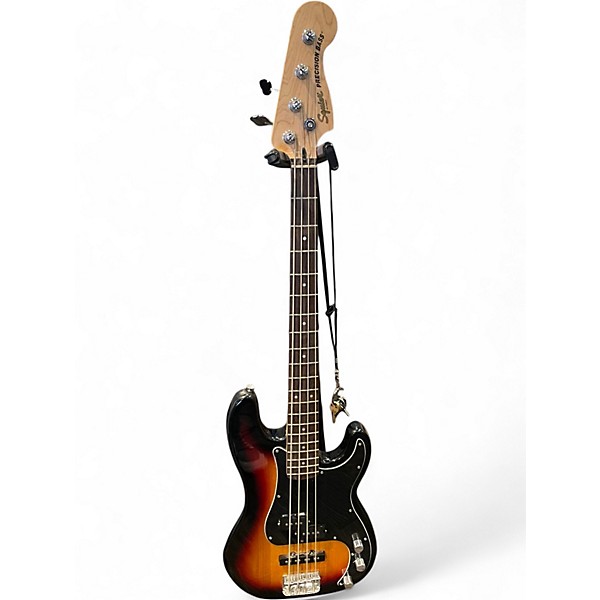 Used Squier Affinity Precision Bass 2 Color Sunburst Electric Bass Guitar