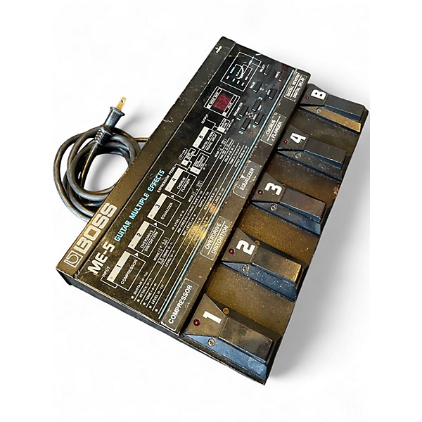 Used BOSS ME5 Guitar Multi Effect Processor