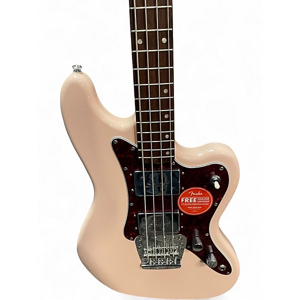 Used Squier Paranormal Rascal Sherwood Green Electric Bass Guitar