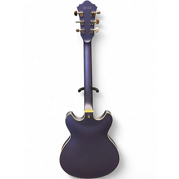 Used Ibanez AS73G Purple Hollow Body Electric Guitar
