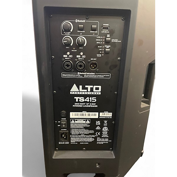 Used Alto TS415 Powered Speaker