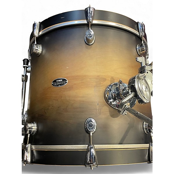 Used PDP by DW 4 Piece FS Series Tobacco Burst Drum Kit
