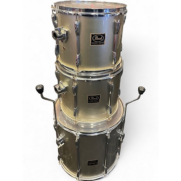 Used Pearl 4 Piece Export Gold Drum Kit