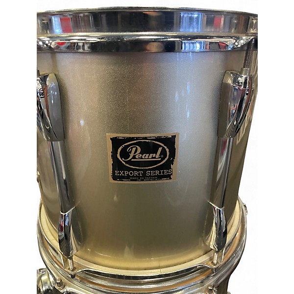 Used Pearl 4 Piece Export Gold Drum Kit
