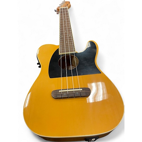 Used Fender FULLERTON TELE UKE Butterscotch Blonde Ukulele