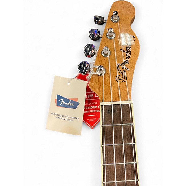 Used Fender FULLERTON TELE UKE Butterscotch Blonde Ukulele