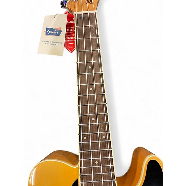 Used Fender FULLERTON TELE UKE Butterscotch Blonde Ukulele