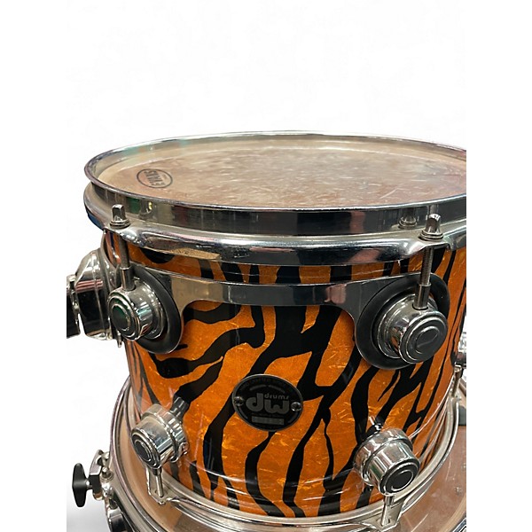 Used DW 4 Piece Collector's Series Kit Custom Graphic Drum Kit