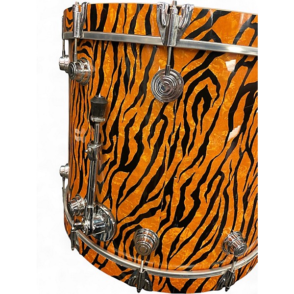 Used DW 4 Piece Collector's Series Kit Custom Graphic Drum Kit