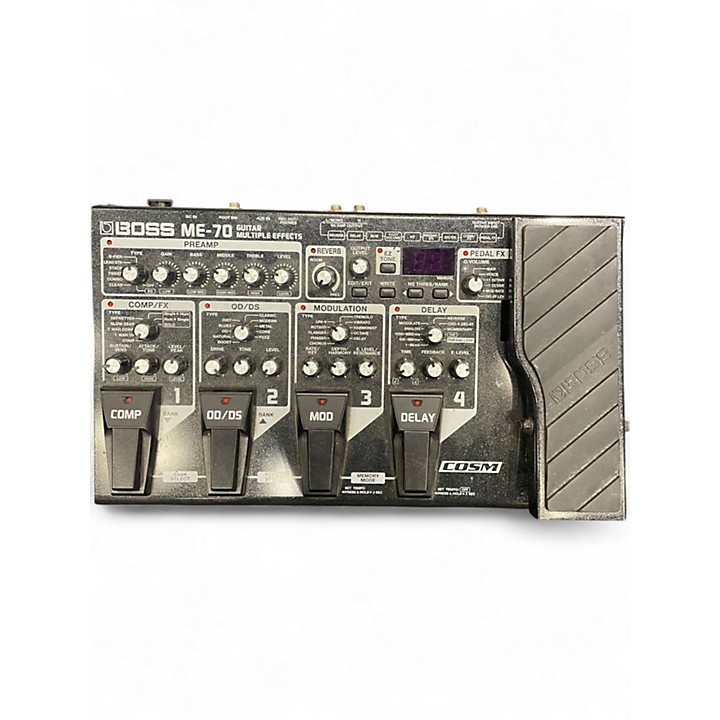 Used BOSS ME70 Guitar Multi Effect Processor | Guitar Center