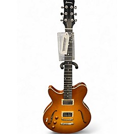 Used Eastman Romeo California Honey Burst Hollow Body Electric Guitar