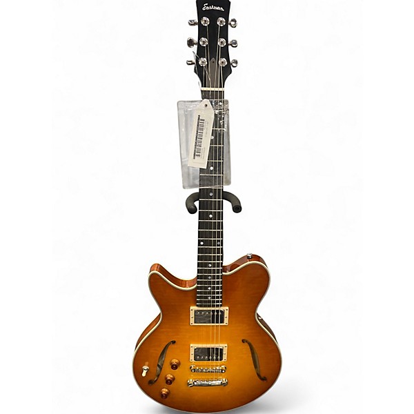 Used Eastman Romeo California Honey Burst Hollow Body Electric Guitar