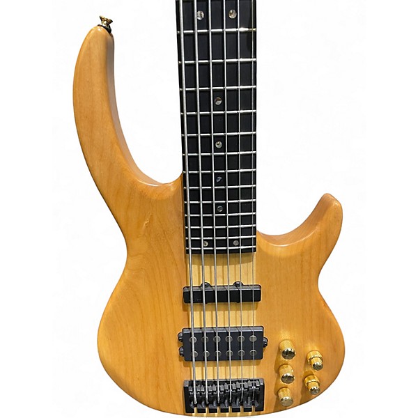 Used Carvin Bunny Brunel Signature Natural Electric Bass Guitar