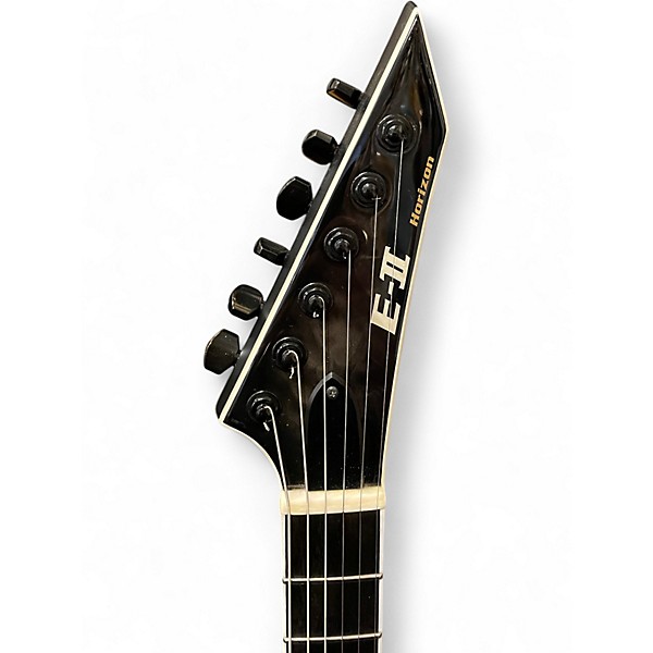 Used ESP E-II Horizon Trans Black Solid Body Electric Guitar