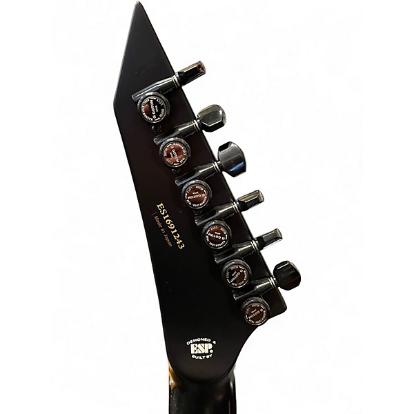 Used ESP E-II Horizon Trans Black Solid Body Electric Guitar