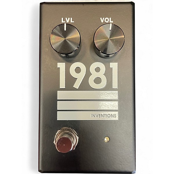 Used 1981 Inventions LVL LOW GAIN DRIVE Effect Pedal