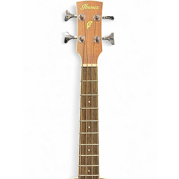 Used Ibanez PNB14E Natural Acoustic Bass Guitar