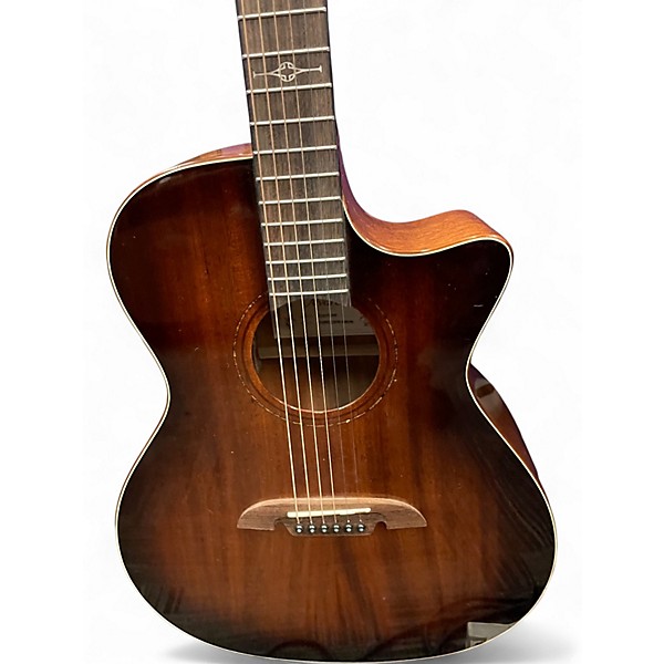Used Alvarez AG66CE 2 Color Sunburst Acoustic Electric Guitar