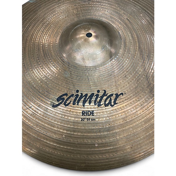 Used Zildjian 20in Scimitar Ride Cymbal