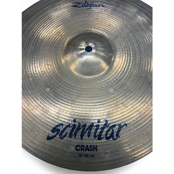Used Zildjian 16in Scimitar Crash Cymbal