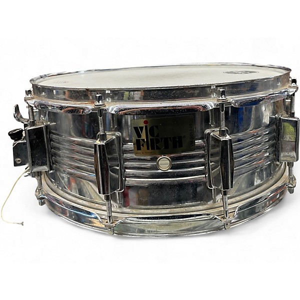 Used Vic Firth 14in Chrome Snare Chrome Drum