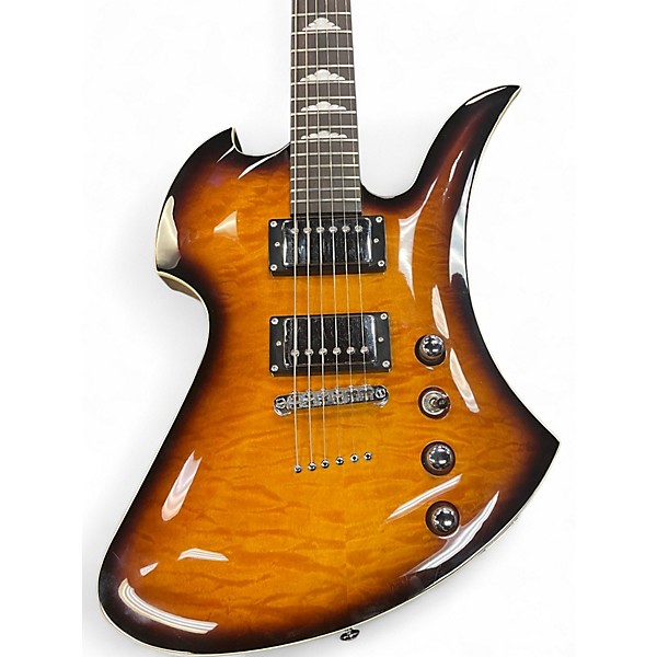 Used B.C. Rich Masterpiece Mockingbird 2 Color Sunburst Solid Body Electric Guitar