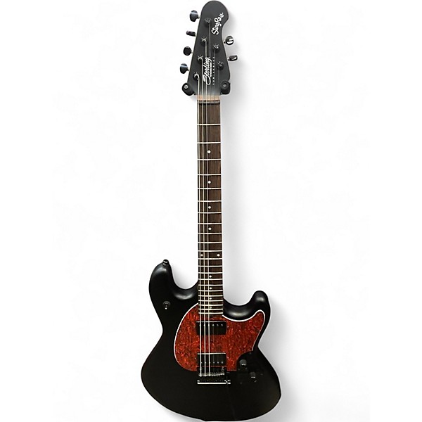 Used Sterling by Music Man STINGRAY Flat Black Solid Body Electric Guitar