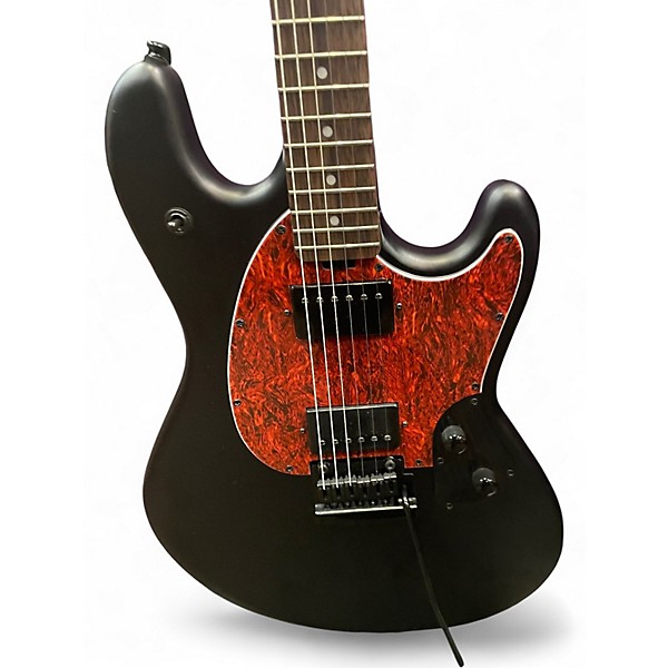 Used Sterling by Music Man STINGRAY Flat Black Solid Body Electric Guitar