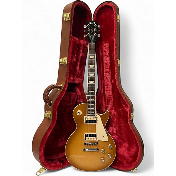 Used Gibson Les Paul Classic Honey Burst Solid Body Electric Guitar
