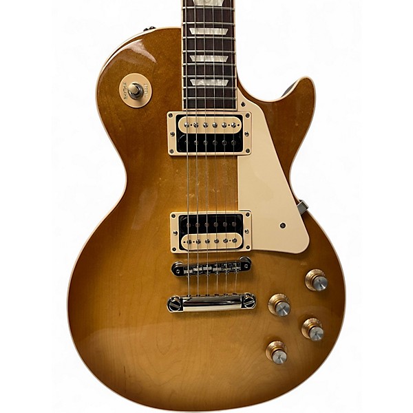 Used Gibson Les Paul Classic Honey Burst Solid Body Electric Guitar