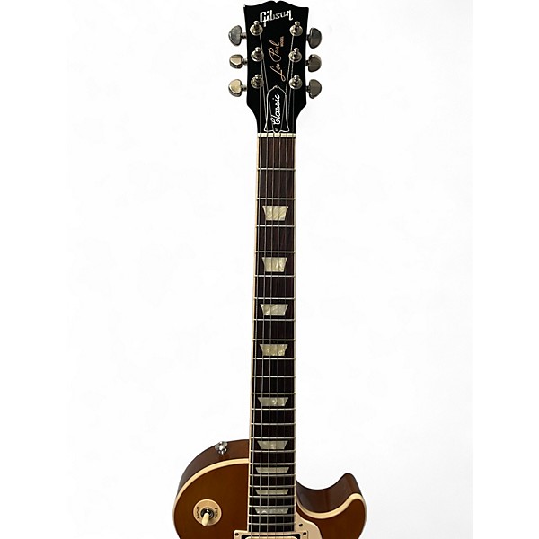 Used Gibson Les Paul Classic Honey Burst Solid Body Electric Guitar