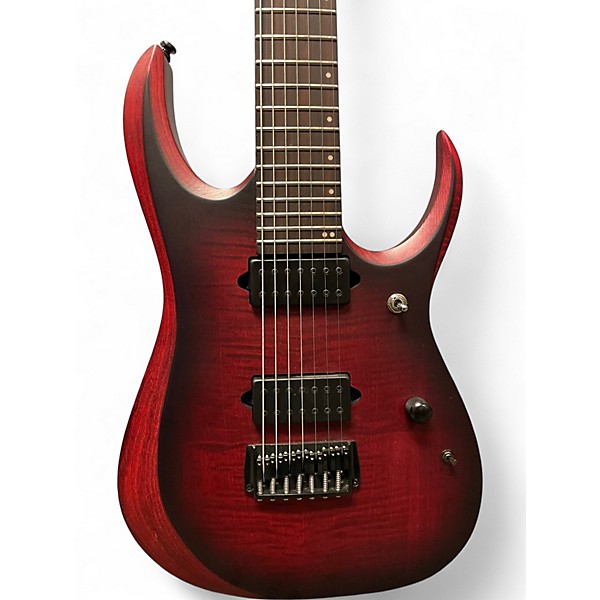 Used Ibanez RGD721FA Red Solid Body Electric Guitar