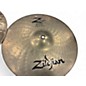 Used Zildjian 14in z custom hi hat pair Cymbal