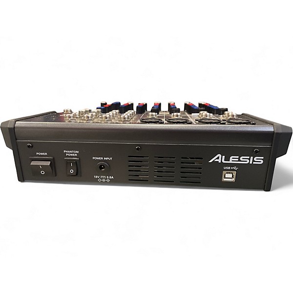 Used Alesis MultiMix 8 FX USB 8-Channel Unpowered Mixer
