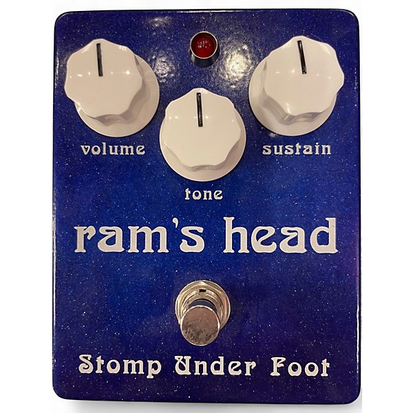 Used Stomp Under Foot RAM'S HEAD Effect Pedal