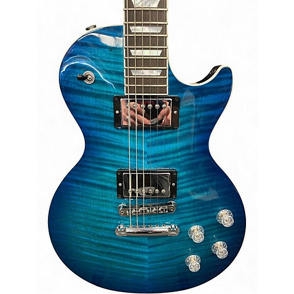 Used Gibson Les Paul Standard Blue Burst Solid Body Electric Guitar