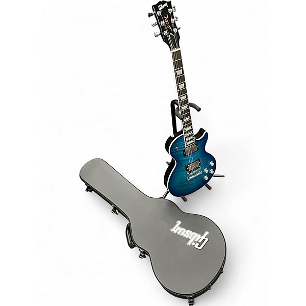 Used Gibson Les Paul Standard Blue Burst Solid Body Electric Guitar