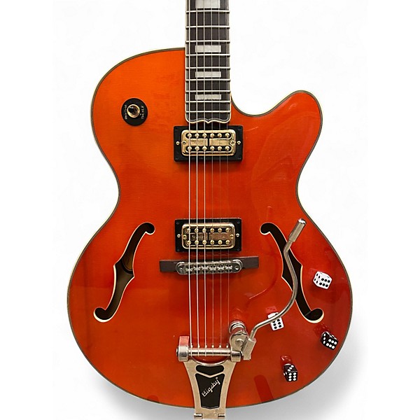 Used Epiphone Swingster Orange Hollow Body Electric Guitar