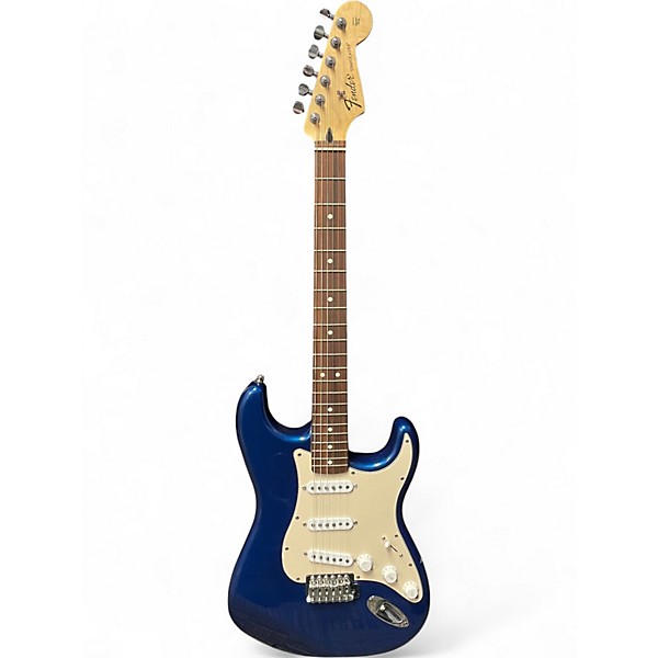 Used Miscellaneous Double Cut - MIM Neck and Body Blue Solid Body Electric Guitar