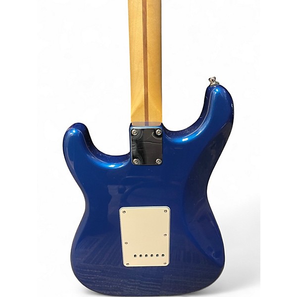 Used Miscellaneous Double Cut - MIM Neck and Body Blue Solid Body Electric Guitar