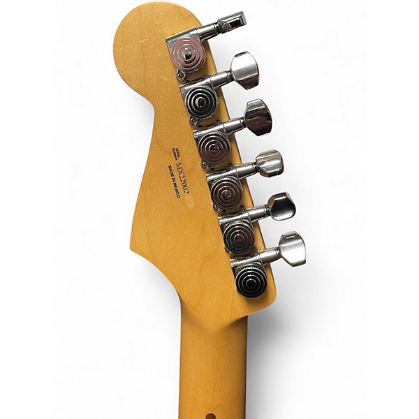 Used Miscellaneous Double Cut - MIM Neck and Body Blue Solid Body Electric Guitar