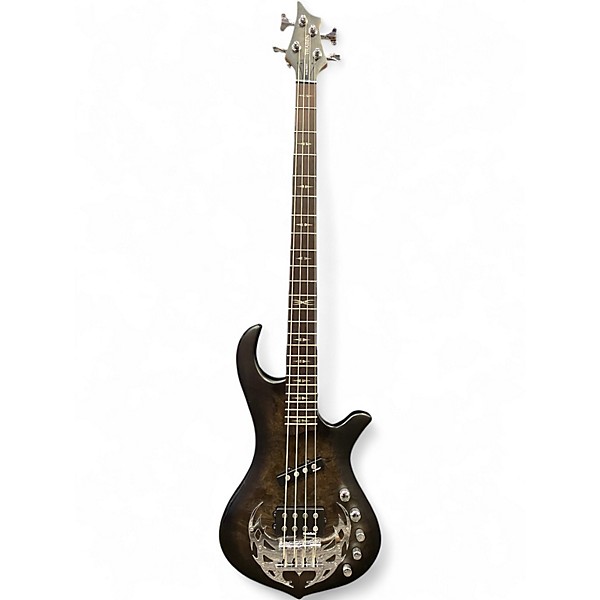 Used Traben ARRAY ATTACK Black Electric Bass Guitar