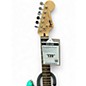 Used 2017 Squier Bullet Stratocaster With Tremolo Turquoise Solid Body Electric Guitar