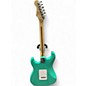 Used 2017 Squier Bullet Stratocaster With Tremolo Turquoise Solid Body Electric Guitar