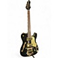 Used Firefly FFTL Black and Gold Hollow Body Electric Guitar thumbnail